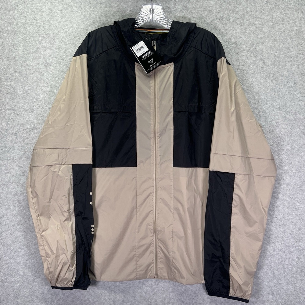Smartwool Jiberish Jacket Mens Extra Large Merino Sport Ultra Hooded Windbreaker